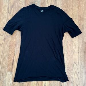 Thom/Krom Black Cotton T-Shirt – Style M-TS-461 - Size M